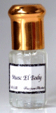Parfum concentre sans alcool "Musc El-Body" (3 ml)