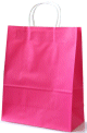 Grand sac cadeau rose (33 x 26 x 12 cm)