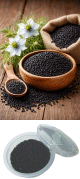  Habba Sawda - Graines de Nigelle - Nigella Sativa (Petit pot de 25 gr)