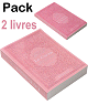 Pack 2 livres : Le Coran - Traduction d’après les exégèses de référence + La Citadelle du Musulman (bilingue) - Couvertures rose claire Pack 2 livres : Le Coran - Traduction d’après les exégèses de référence + La Citadelle du Musulman (bilingue) - Couvertures rose claire
