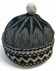 Bonnet chachiya d'hiver pour homme - Couleur noir