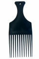 Peigne Afro à Dents Larges – Noir